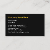 車のな名刺 名刺 (裏面)