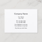 車のな名刺 名刺 (裏面)