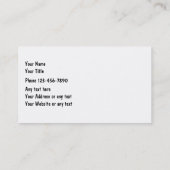 車のな名刺 名刺 (裏面)