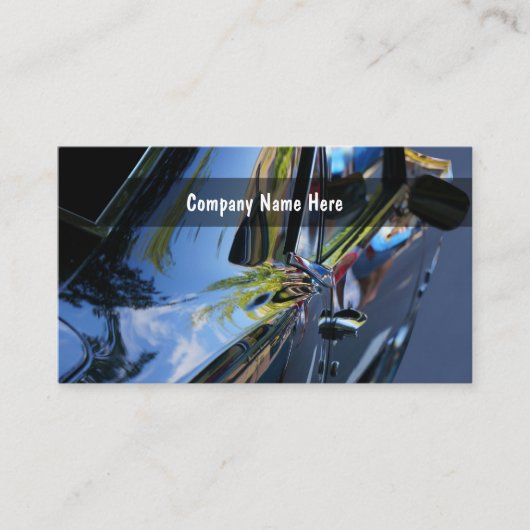 車のな名刺 名刺 (正面)