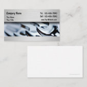 車のな整備士の名刺 名刺 (正面/裏面)