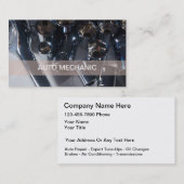 車のな整備士の名刺 名刺 (正面/裏面)