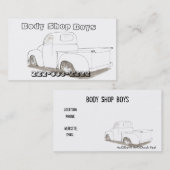 車のな真珠の終わりの名刺 名刺 (正面/裏面)