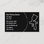 車のな絵画の名刺 名刺 (正面)