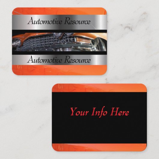 車のな資源 名刺 (正面/裏面)