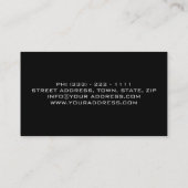 車のな/整備士車の賃貸料の中心修理 名刺 (裏面)