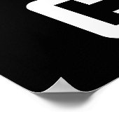 車のような自動車体の絵画画家 ポスター (角)