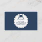 車のアイコン 名刺 (裏面)