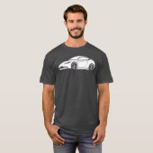 車のアイコン Tシャツ (正面フル)