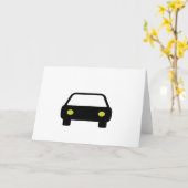 車のアイテム カード (黄色い花)