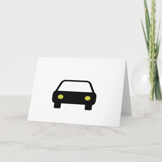 車のアイテム カード (正面)