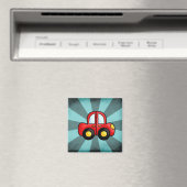 車のイラストレーション マグネット (インサイチュ (食洗機))