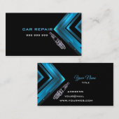 車のエレガント修理 名刺 (正面/裏面)