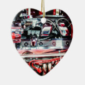 車のエンジン セラミックオーナメント (右)