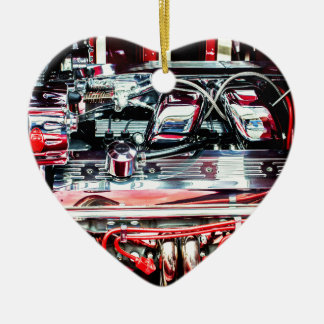 車のエンジン セラミックオーナメント