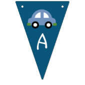 車のカスタム誕生日バナー バンティングフラッグ (第3の旗)