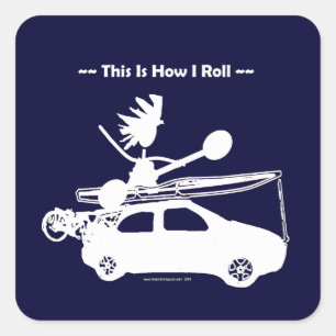 車のカヤック – 私は転が! スクエアシール