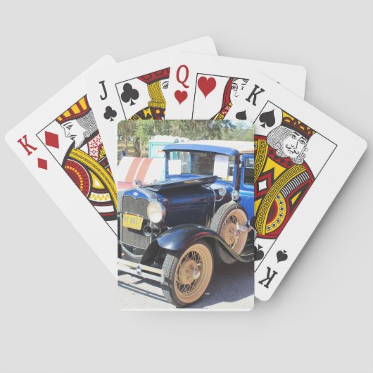 車のカー遊ドの模型 トランプ (裏面)
