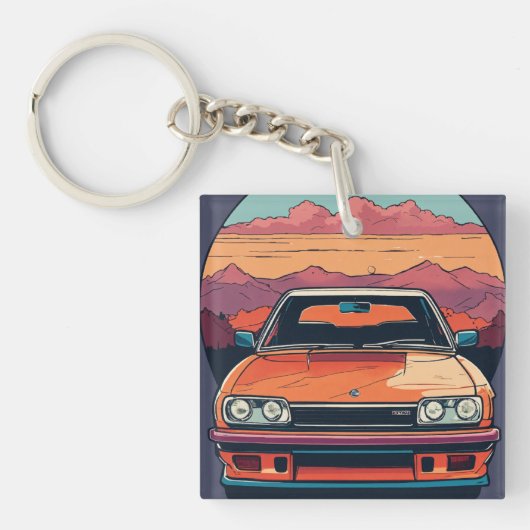 車のキーチェーン キーホルダー (正面)