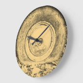 車のクラシック古い車#2 ラージ壁時計 (傾斜)