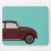 車のクラシック車 マウスパッド (正面)