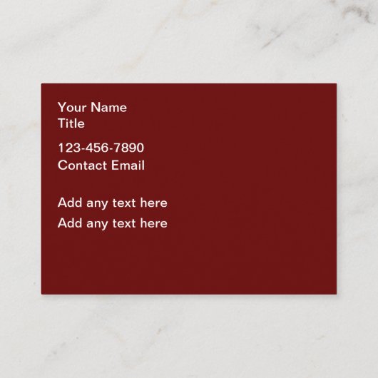 車のクール名刺 名刺 (裏面)