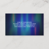 車のサラウンドサウンド | 音楽ノート | 自動サービス 名刺 (裏面)