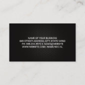 車のサービスのアイコン |自動 名刺 (裏面)