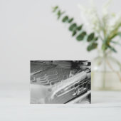 車のサービス業カード 名刺 (スタンド正面)