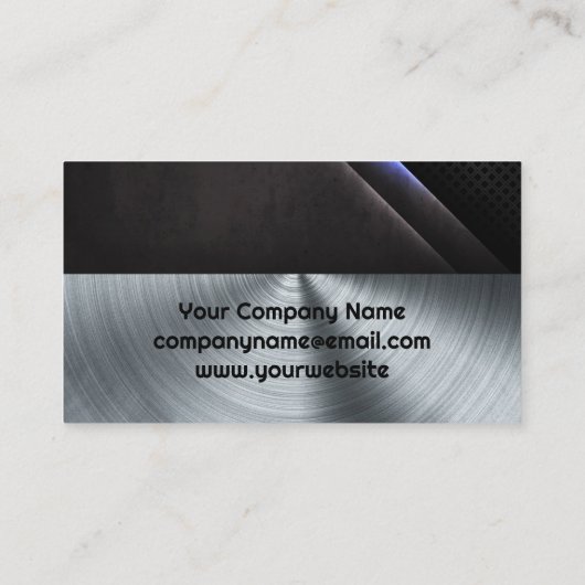 車のサービス |オドメーターロゴ |整備士 名刺 (裏面)