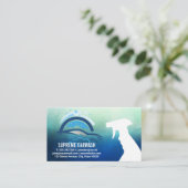 車のシャボン玉 | ソーピースプレーボトル 名刺 (スタンド正面)