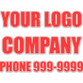 車のステッカーテンプレート。ステッカスタマイズカー シール (正面)