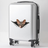 車のステッカーSphynx catステッカーSphynxデカール シール (スーツケース)