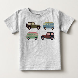 車のセーター ベビーTシャツ