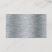 車のタイヤ |金属ブラシ付き背景 名刺 (裏面)