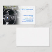 車のテンプレート名刺 名刺 (正面/裏面)
