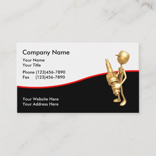 車のテーマ新規 名刺 (正面)