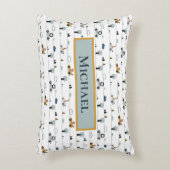 車のテーマ4 パーソナライズされた アクセントクッション (正面(垂直))