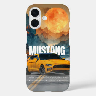 車のデザイン | はっきりした車のArt Phone Case iPhone 16ケース