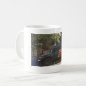 車のデザイン コーヒーマグカップ (正面左)