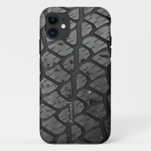 車のトラックのタイヤ iPhone 11 ケース