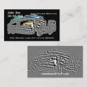 車のトレーラーサービス 名刺 (正面/裏面)