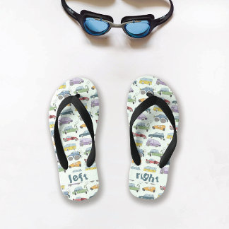 車のドードル キッズビーチサンダル