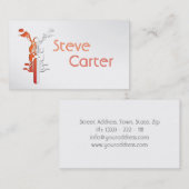 車のバイク輸送スポーツ 名刺 (正面/裏面)