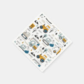 車のパターンを移動しよう スタンダードカクテルナプキン (角)