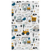 車のパターンを移動しよう スモールペーパーバッグ (裏面)