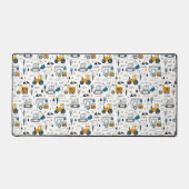 車のパターンを移動しよう デスクマット (正面)