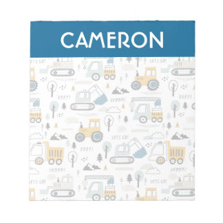 車のパターンを移動しよう ノートパッド