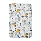 車のパターンを移動しよう バスマット (正面縦)