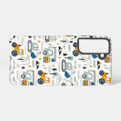 車のパターンを移動しよう SAMSUNG GALAXYケース (裏面横)